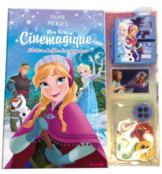 Mon livre cinémagique La Reine des Neiges. Avec un projecteur et 5 mini-disques