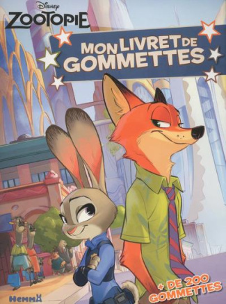 Zootopie, mon livret de gommettes