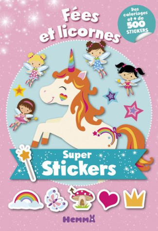 Super stickers fées et licornes