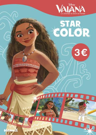 Star color Disney Vaiana, la légende du bout du monde