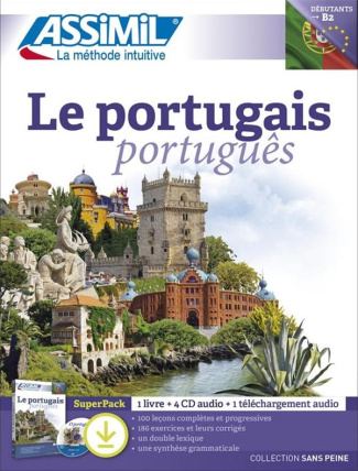 Le portugais débutants B2. Super pack, avec 4 CD audio