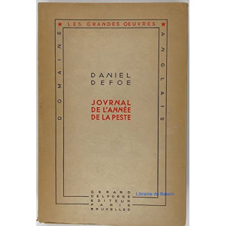 JOURNAL DE L'ANNEE DE LA PESTE