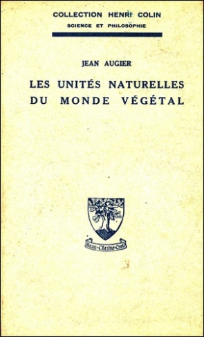 Les unités naturelles du monde végétal