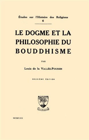 Le dogme et la philosophie du bouddhisme