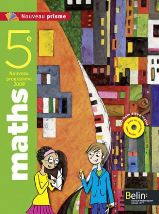 Maths 5e. Avec 1 CD-ROM