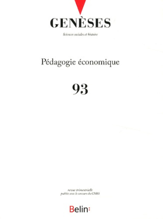 Genèses N° 93, Décembre 2013 : Pédagogie économique