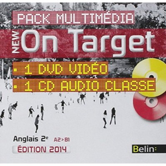 PACK NEW ON TARGET 2DE NED 2014 CD CLASSE   VIDEO CLASSE