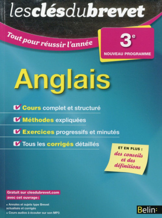 Anglais 3e