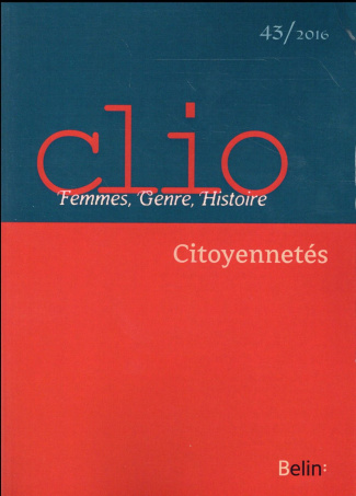 Clio N° 43/2016 : Citoyennetés