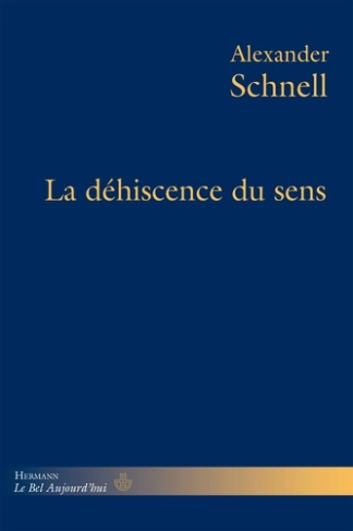 La déhiscence du sens