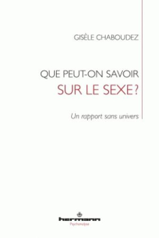 Que peut-on savoir sur le sexe ? Un rapport sans univers