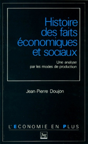 HISTOIRE DES FAITS ECONOMIQUES ET SOCIAU