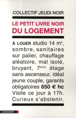 Le petit livre noir du logement