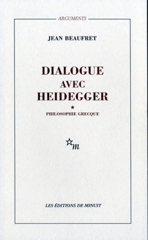 Dialogue avec Heidegger. Tome 1, Philosophie grecque