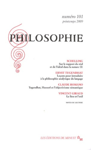 Philosophie N° 101, Printemps 2009
