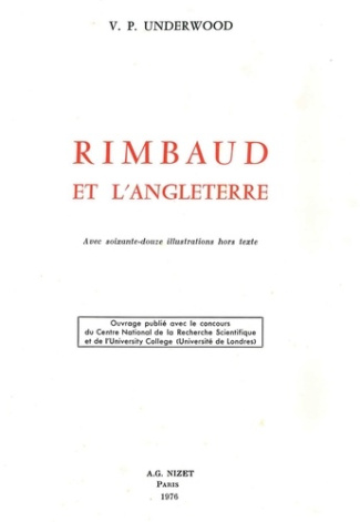 Rimbaud et l'Angleterre