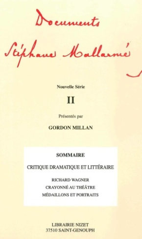 Documents Stéphane Mallarmé