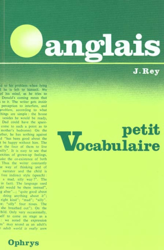 Petit vocabulaire anglais