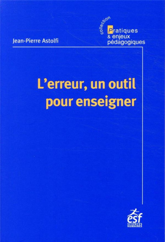 L'erreur, un outil pour enseigner. 13e édition