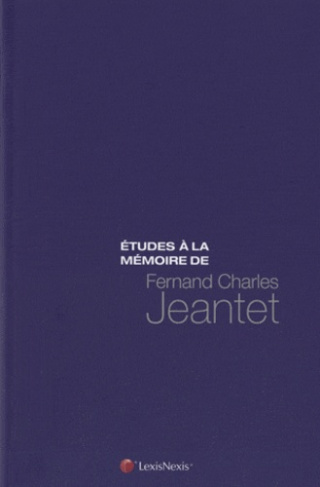 Etudes à la mémoire de F-C Jeantet