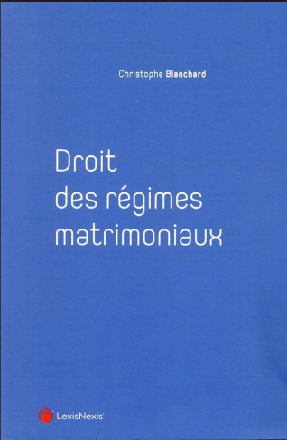 Droit des régimes matrimoniaux