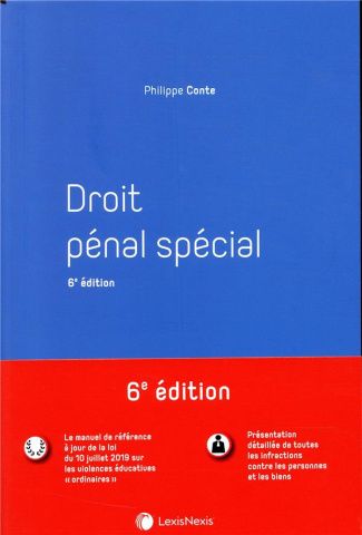 Droit pénal spécial. 6e édition