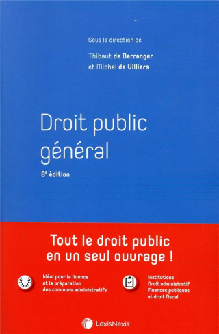 Droit public général. 8e édition