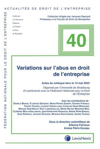 Variations sur l'abus en droit de l'entreprise
