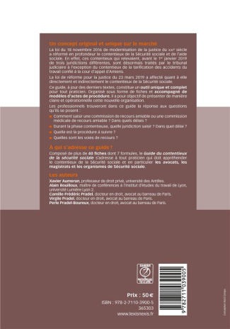Guide du contentieux de la sécurité sociale. Edition 2023-2024