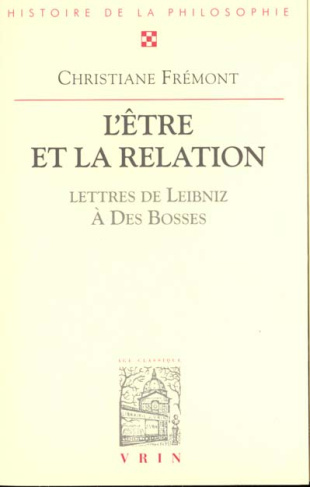 L'ETRE ET LA RELATION