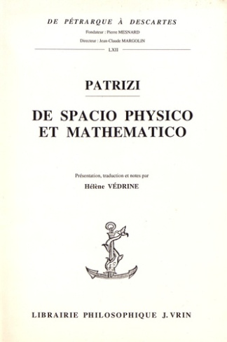 DE SPACIO PHYSICO E MATHEMATICO