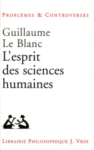 L ESPRIT DES SCIENCES HUMAINES