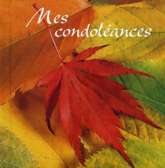 Mes condoléances