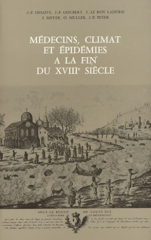 Médecins, climat et épidémies à la fin du 18e siècle