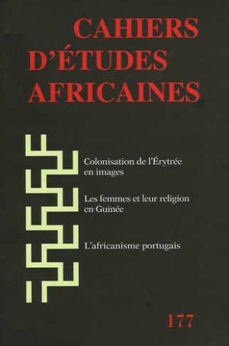 Cahiers d'études africaines N° 177