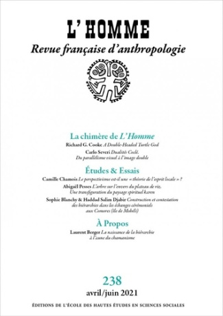 L'Homme N° 238 : Varia