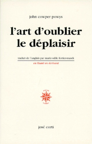 L'art d'oublier le déplaisir