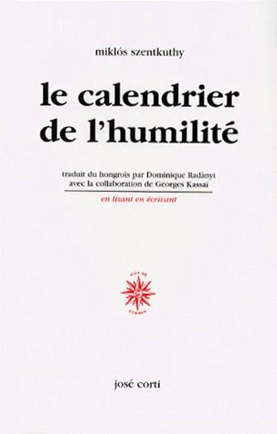 Le calendrier de l'humilité