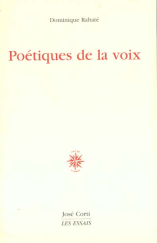 Poétiques de la voix