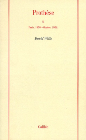 PROTHESE. Tome 2, Paris 1976, Genève 1978