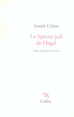 Le Spectre juif de Hegel