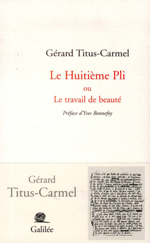 Le Huitième Pli. Ou Le travail de beauté