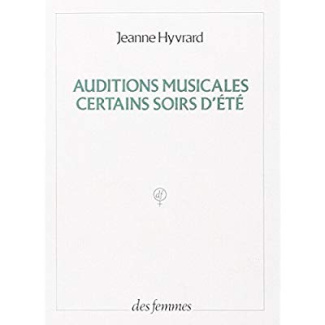 Auditions musicales certains soirs d'été