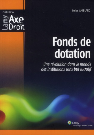 Fonds de dotation. Une révolution dans le monde des institutions sans but lucratif
