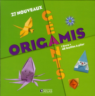 27 nouveaux origamis géants. 1 livre   48 feuilles à plier