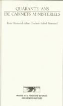 Quarante ans de cabinets ministériels. De Léon Blum à Georges Pompidou