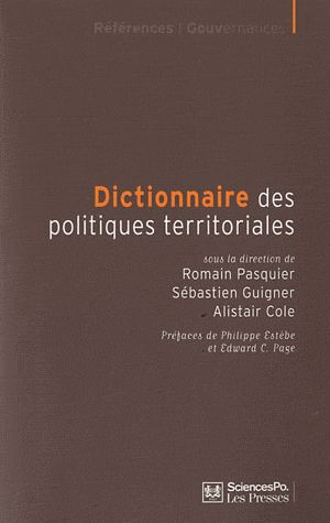 Dictionnaire des politiques territoriales