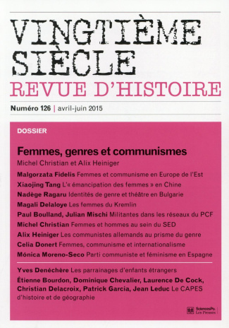 Vingtième siècle N° 126 : Femmes et communismes
