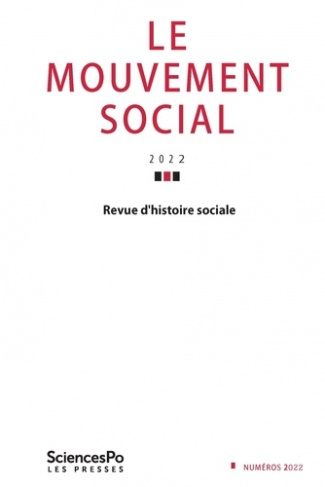 Le mouvement social N° 279, avril-juin 2022 : Les liens familiaux à l'épreuve des institutions disci