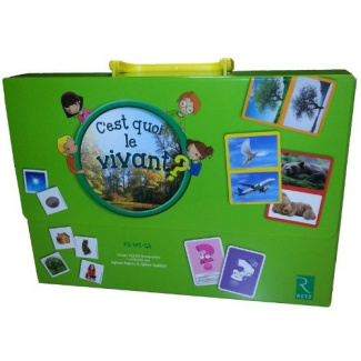 C'est quoi le vivant ? PS MS GS. Mallette contenant un jeu des 6 familles, un jeu de photos-langage,